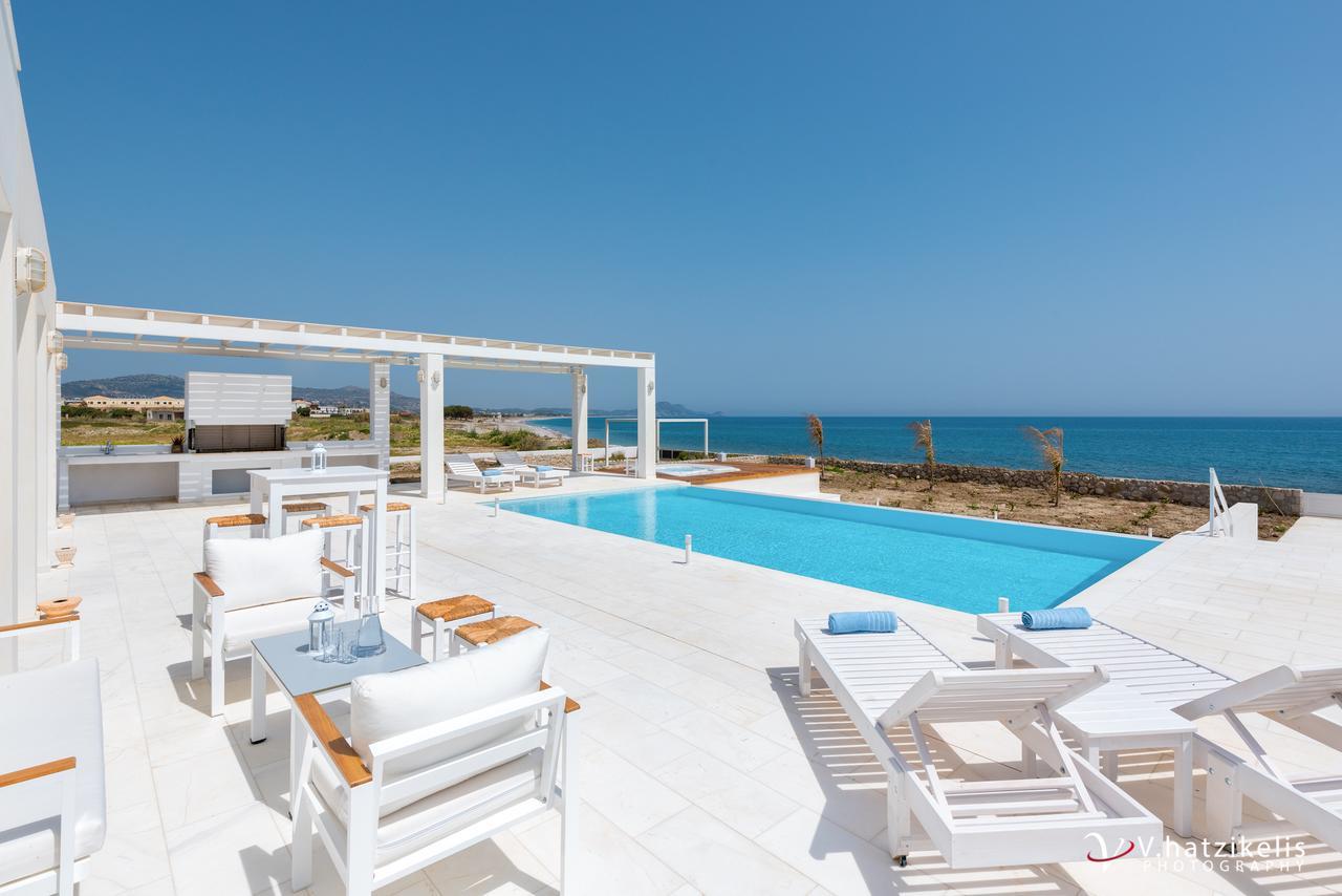 Maria & Nada Beachfront Villas Kolymbia Esterno foto