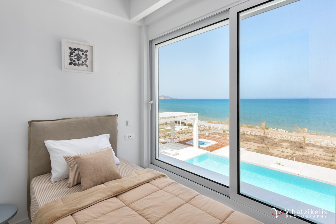 Maria & Nada Beachfront Villas Kolymbia Esterno foto