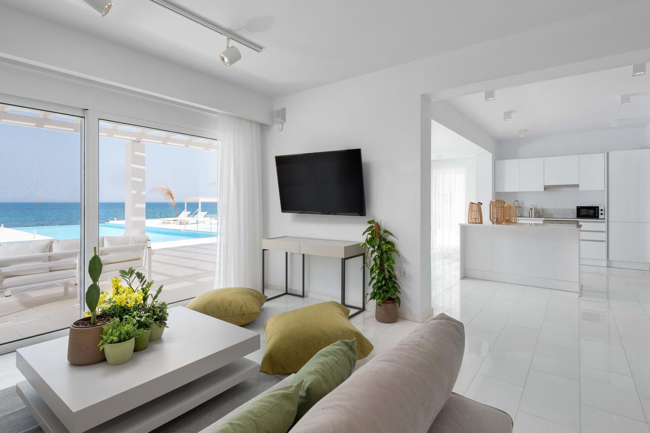 Maria & Nada Beachfront Villas Kolymbia Esterno foto