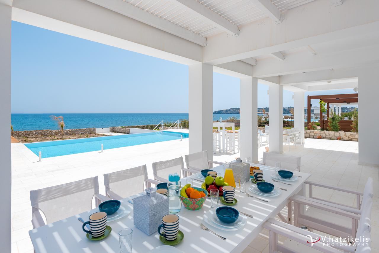 Maria & Nada Beachfront Villas Kolymbia Esterno foto