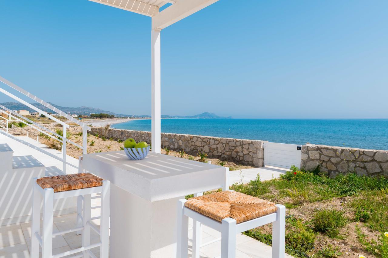 Maria & Nada Beachfront Villas Kolymbia Esterno foto