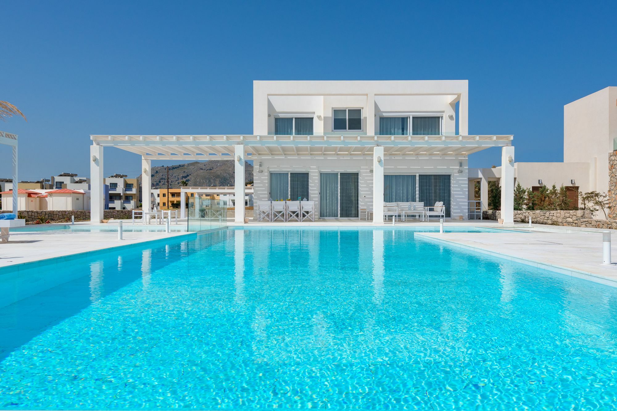 Maria & Nada Beachfront Villas Kolymbia Esterno foto